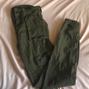Green Cargo pants